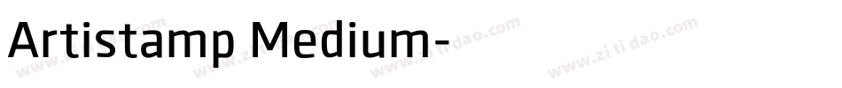 Artistamp Medium字体转换